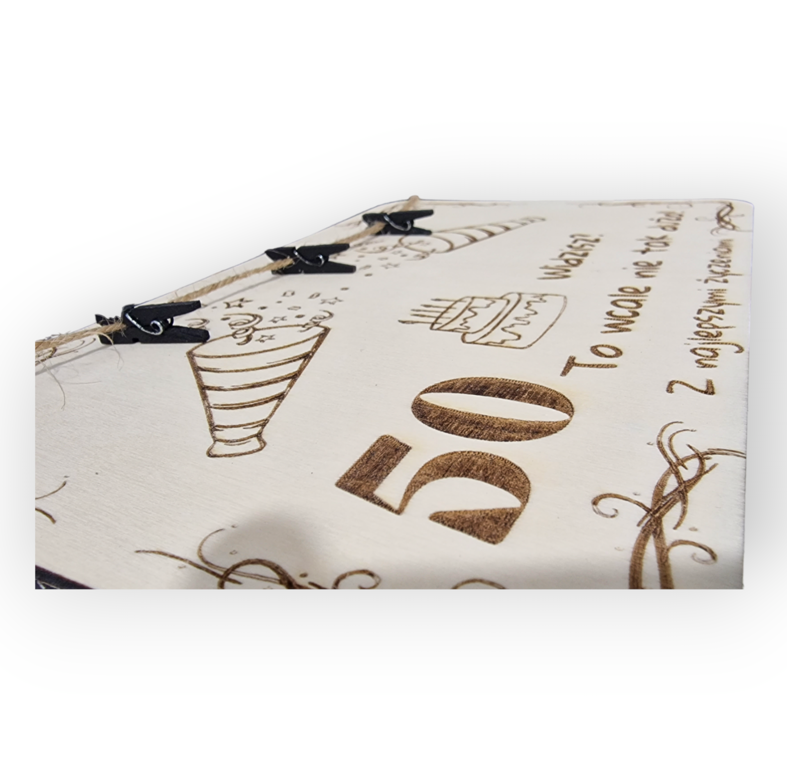 Tabliczka urodzinowa "To wcale nie tak dużo" - dowolny wiek - obrazek 2