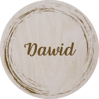 Podkładka pod kubek - imię - personalizacja