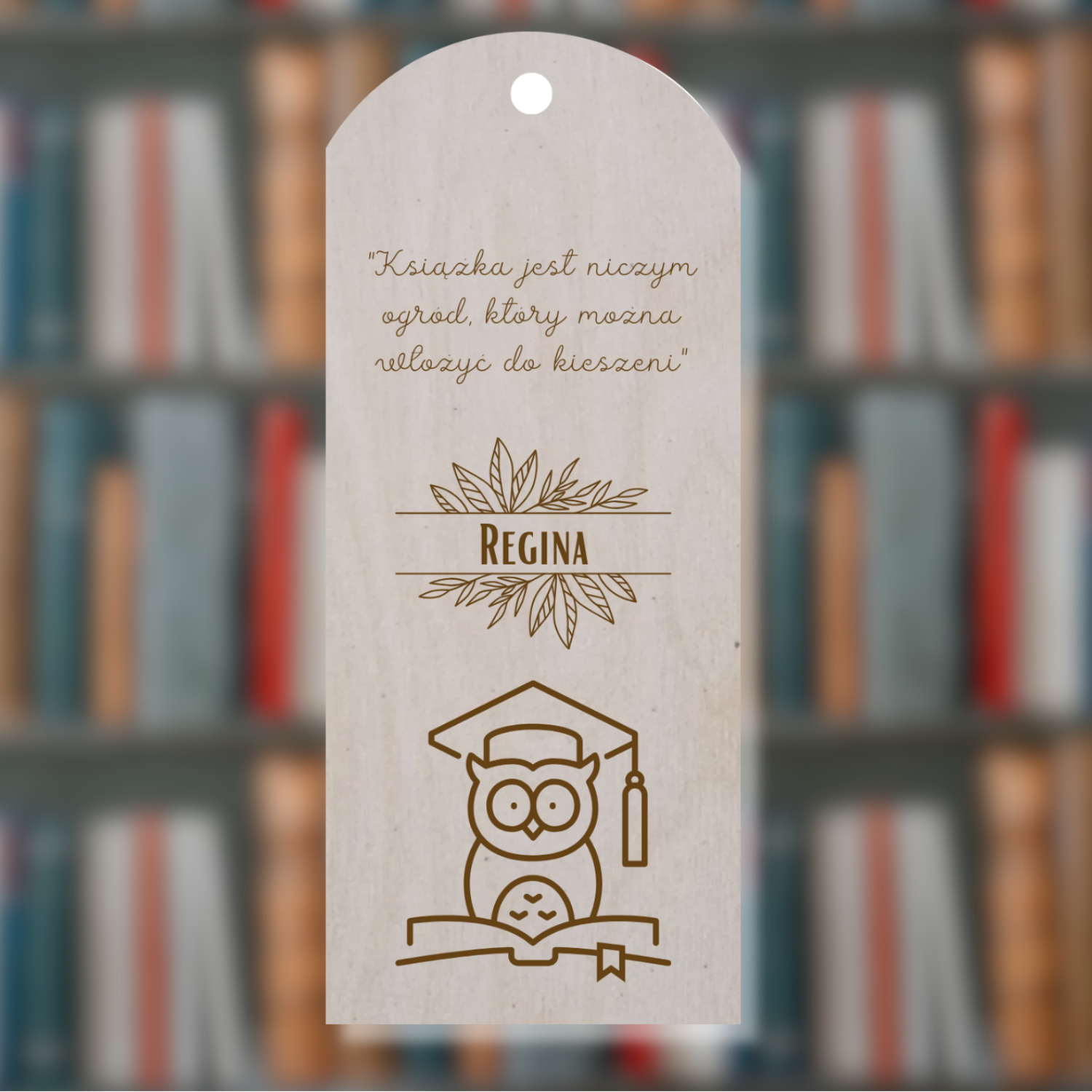 Personalizowana zakładka do książki - SÓWKA 1
