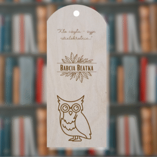 Personalizowana zakładka do książki - SÓWKA 4