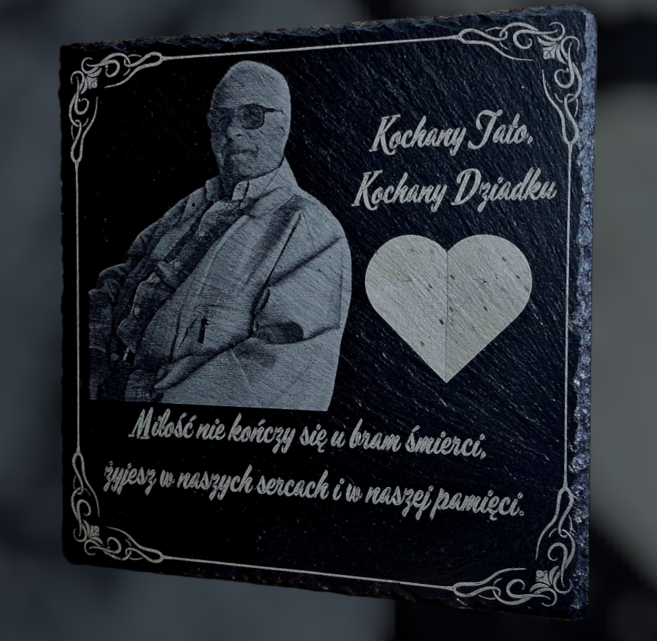 Kamienna tabliczka ze zdjęciem - obrazek 2
