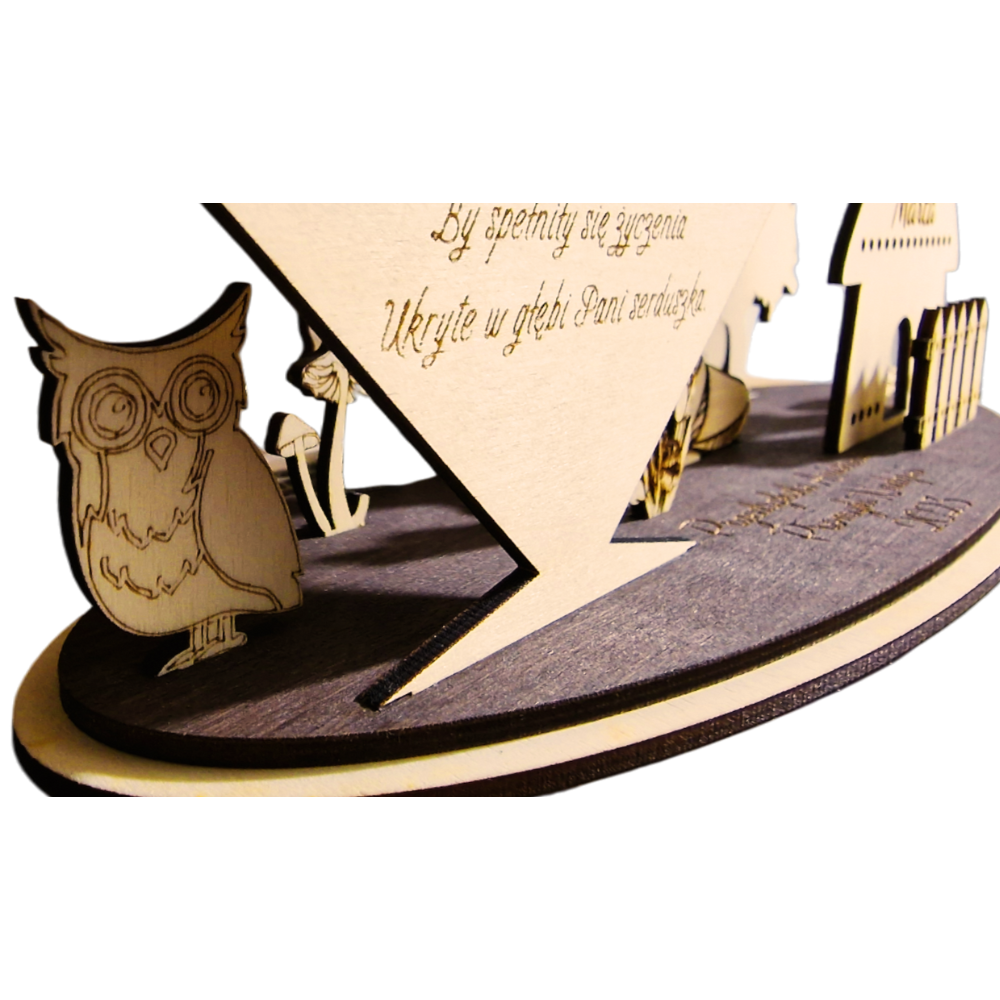 Drzewko z życzeniami 3D - personalizowane - obrazek 2