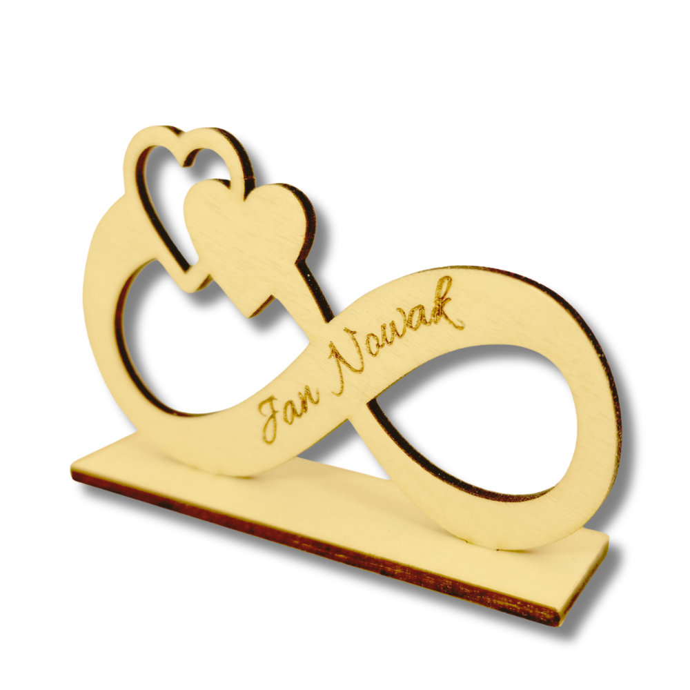 Winietka na stół - nieskończoność - ślub, wesele - obrazek 2