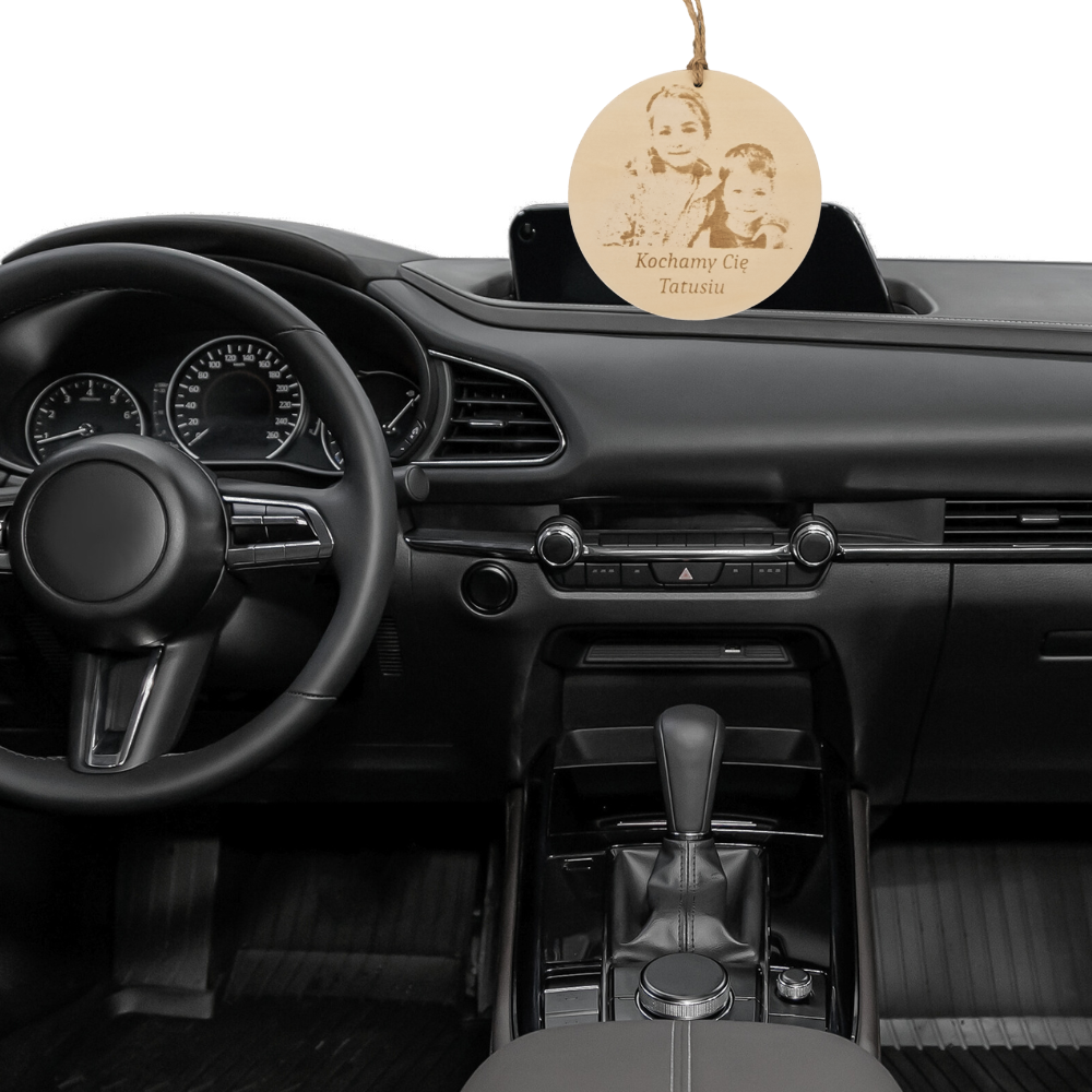 Zawieszka do auta ze zdjęciem - obrazek 4