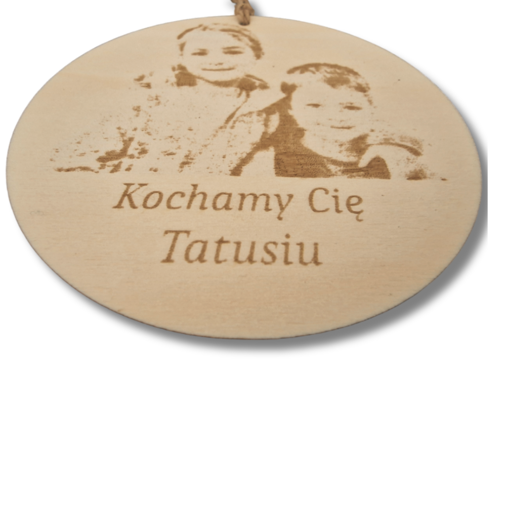 Zawieszka do auta ze zdjęciem - obrazek 2