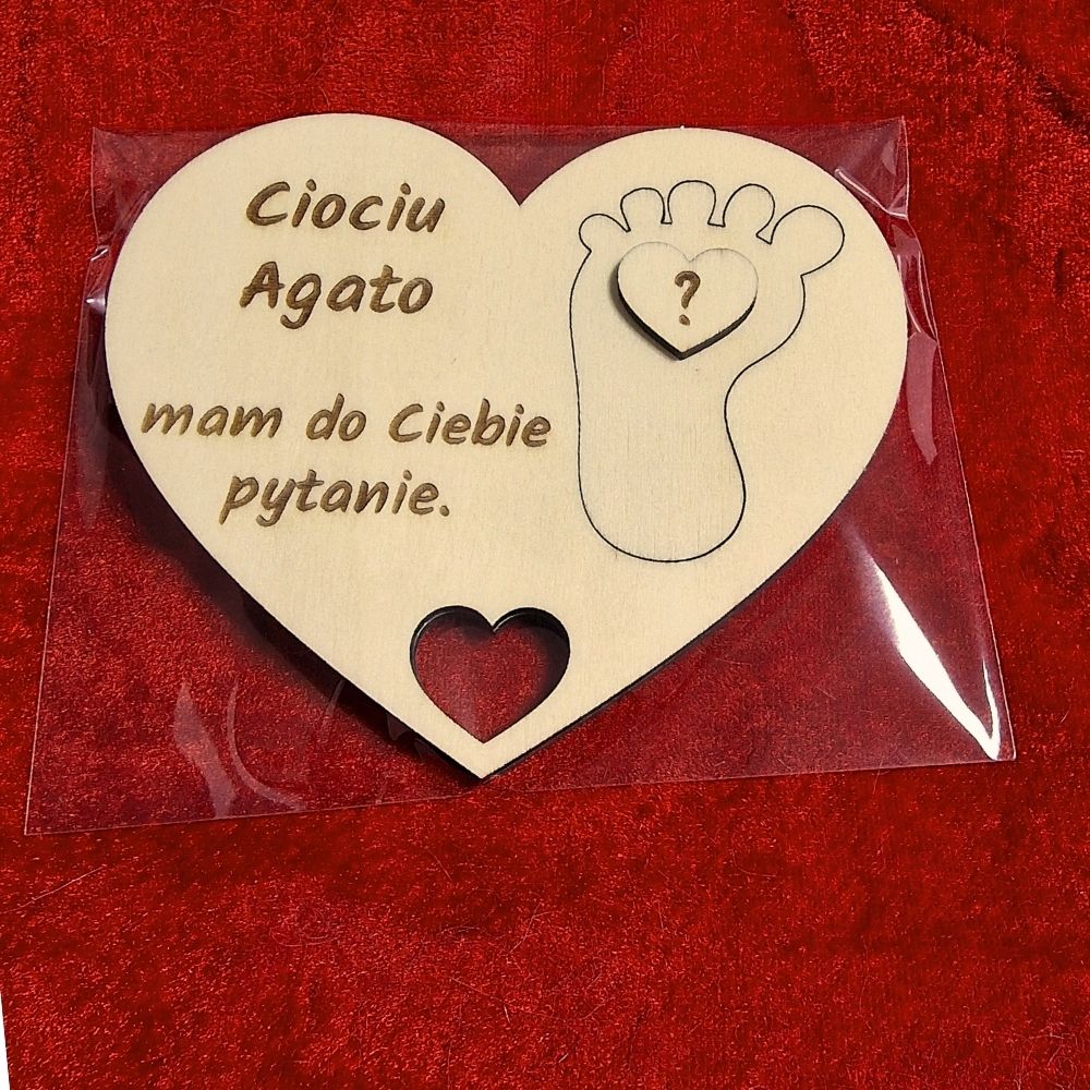 Prośba o bycie Matką Chrzestną - zaproszenie na Chrzest - obrazek 3