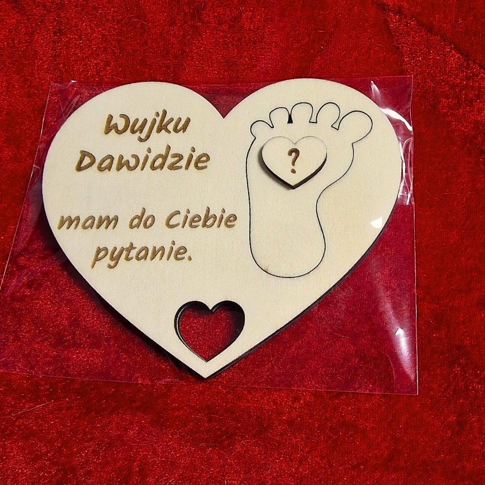 Prośba o bycie Ojcem Chrzestnym - zaproszenie na Chrzest - obrazek 3