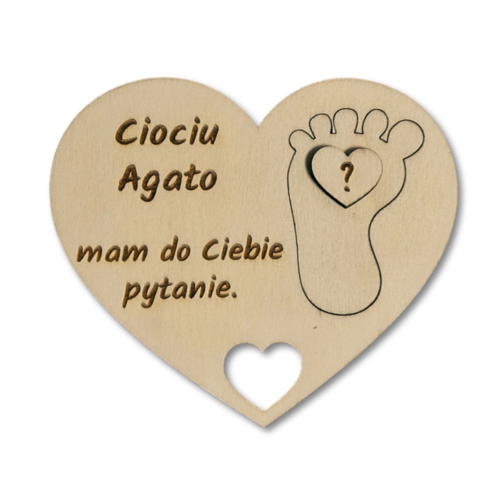 Prośba o bycie Matką Chrzestną - zaproszenie na Chrzest - obrazek 2