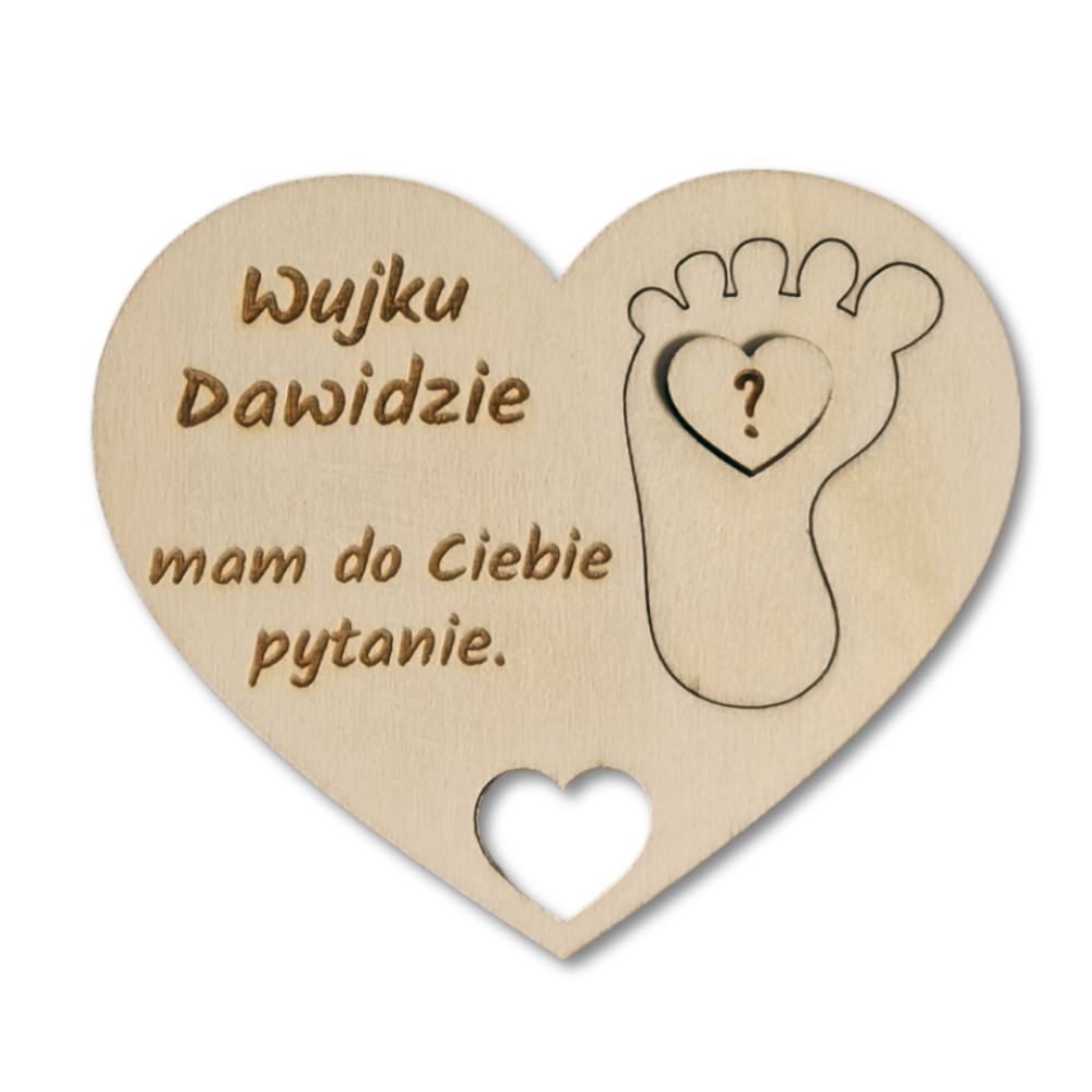 Prośba o bycie Ojcem Chrzestnym - zaproszenie na Chrzest - obrazek 2