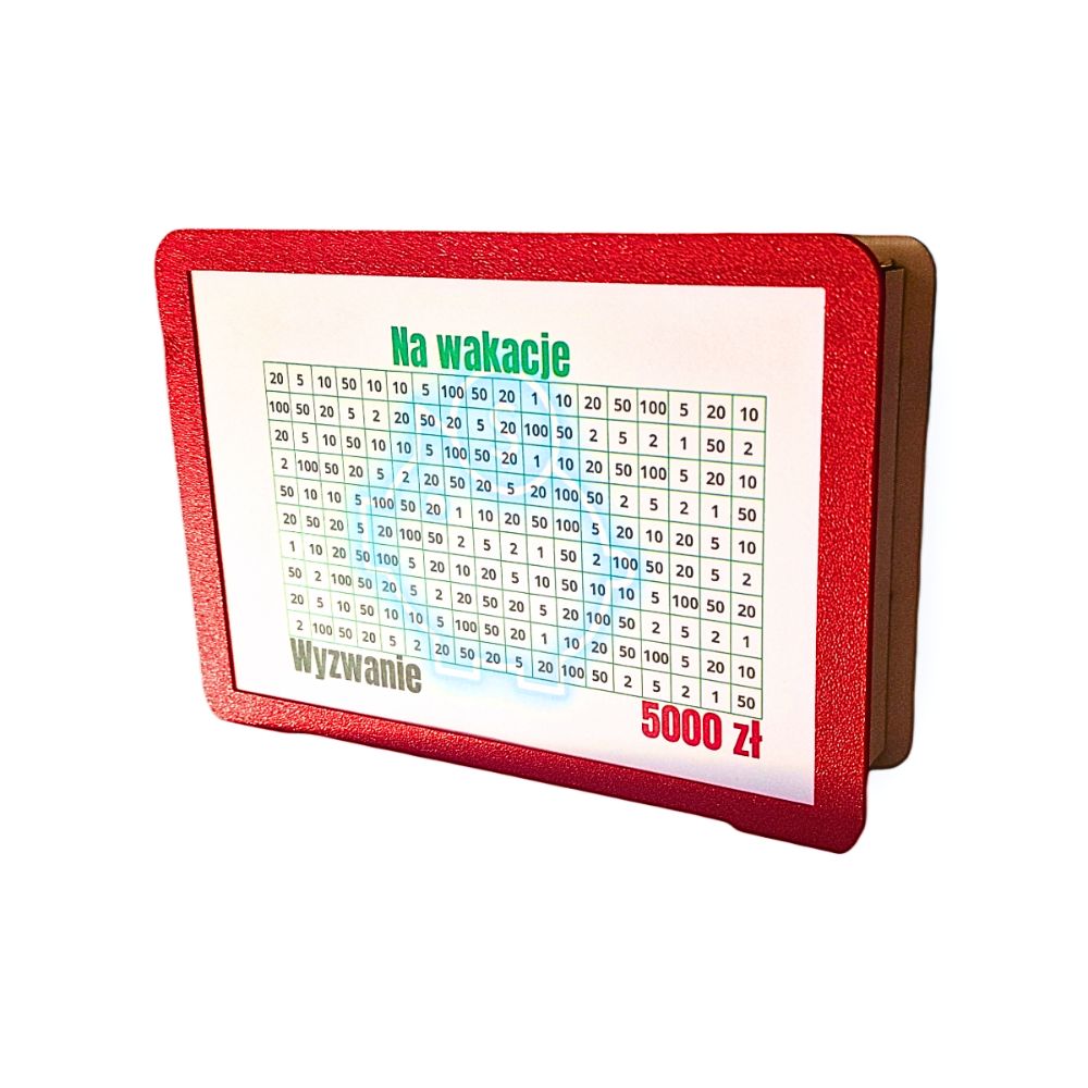 Skarbonka wykreślanka od 180 do 5.000 zł - personalizowana - obrazek 6