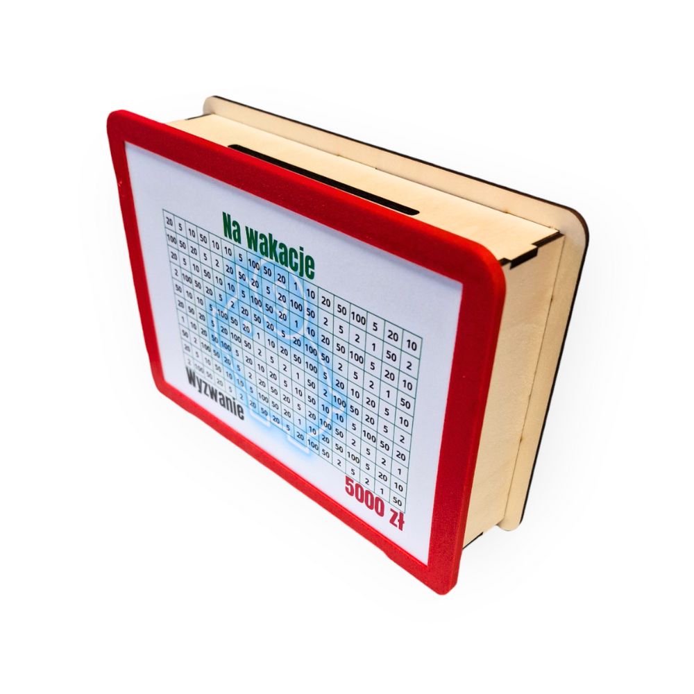 Skarbonka wykreślanka od 180 do 5.000 zł - personalizowana - obrazek 4