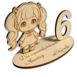 statuetka urodzinowa - dziewczynka