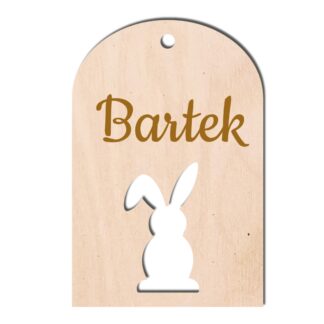 Wielkanocny bilecik prezentowy z imieniem