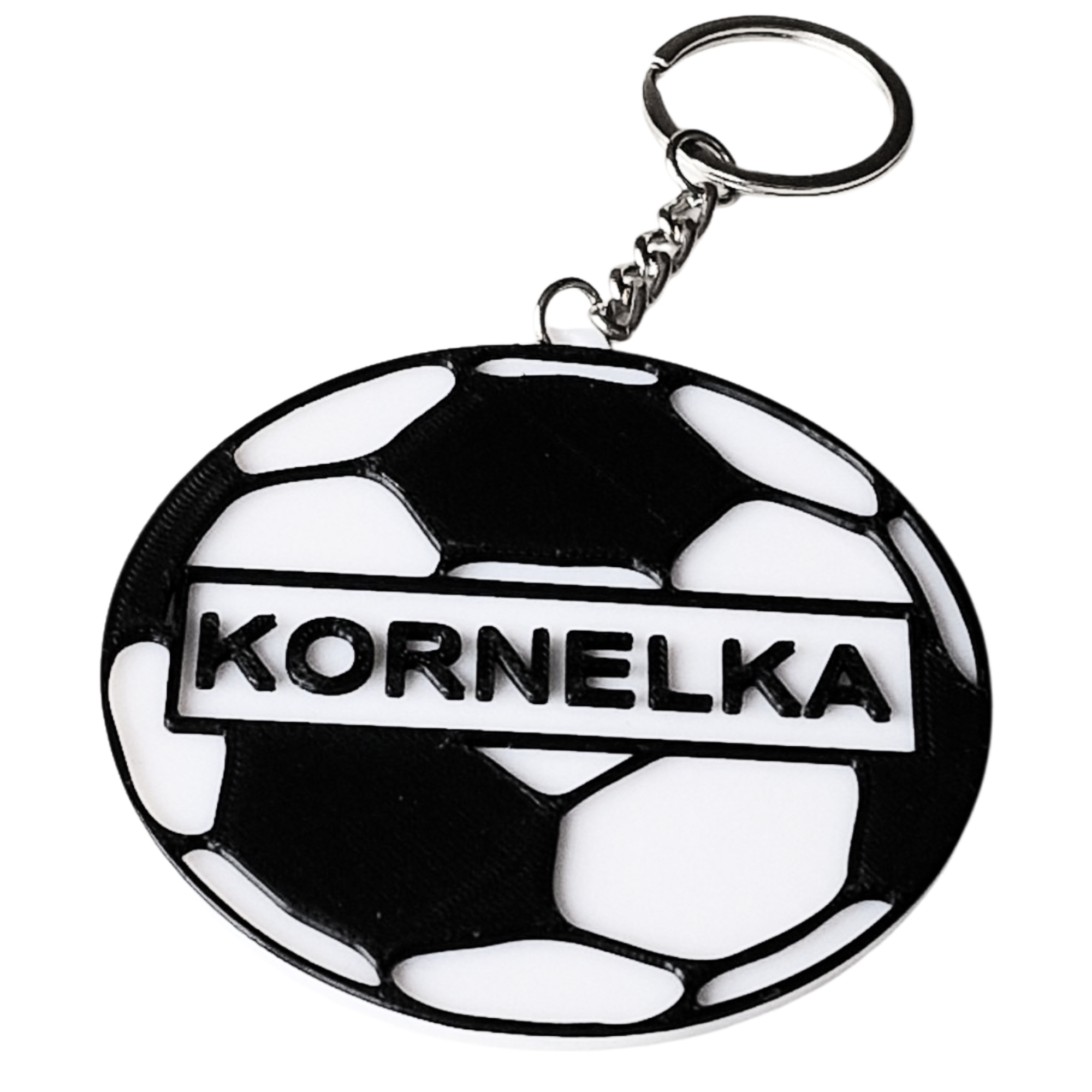 brelok piłka personalizowany PLA