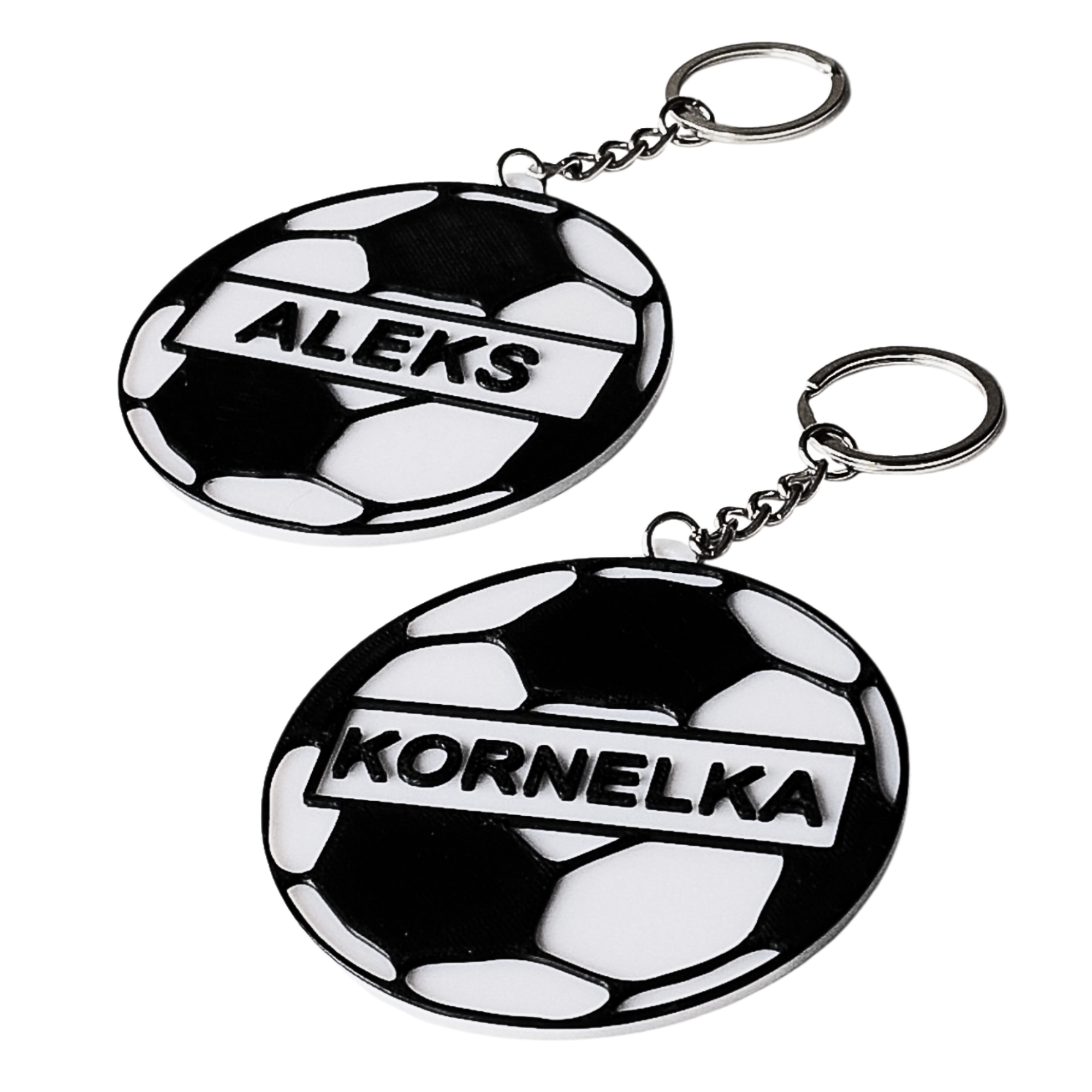 brelok piłka personalizowany PLA